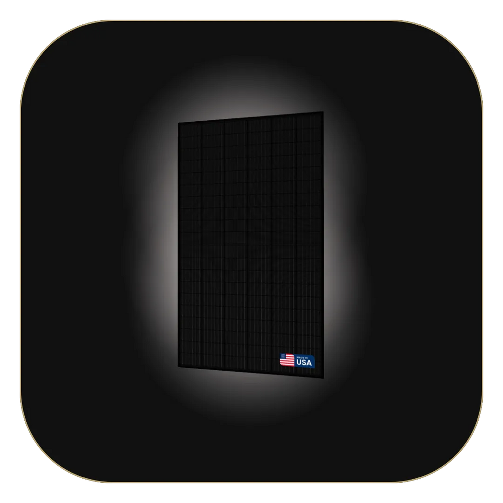 High-efficiency solar panel offered by Senga Energy, made in the USA, designed to reduce electricity bills by up to 40 percent per month